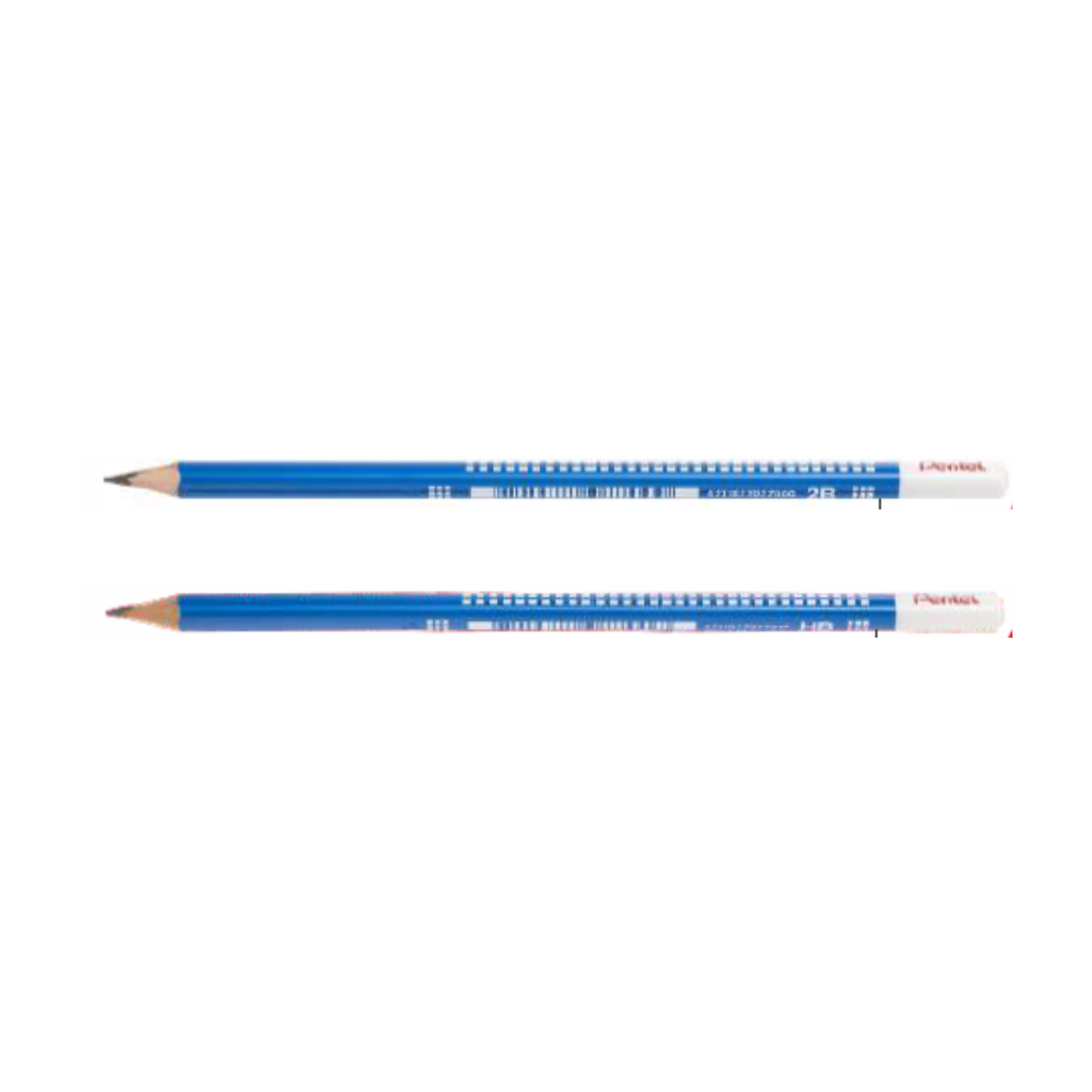 Pentel Graphite Wooden Pencil, Blue