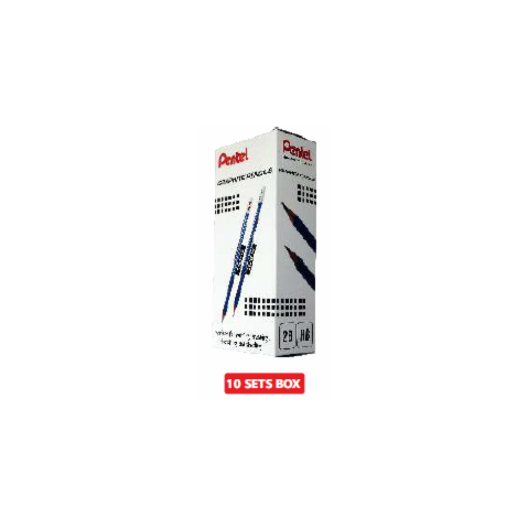 Pentel Graphite Wooden Pencil, Blue
