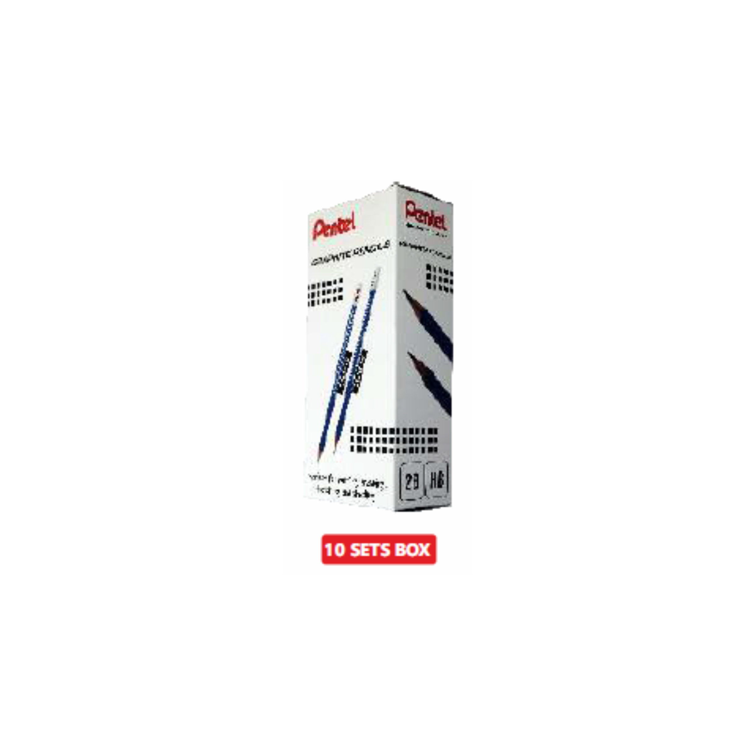 Pentel Graphite Wooden Pencil, Blue