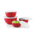 Besto Euro Bowl Set, Red