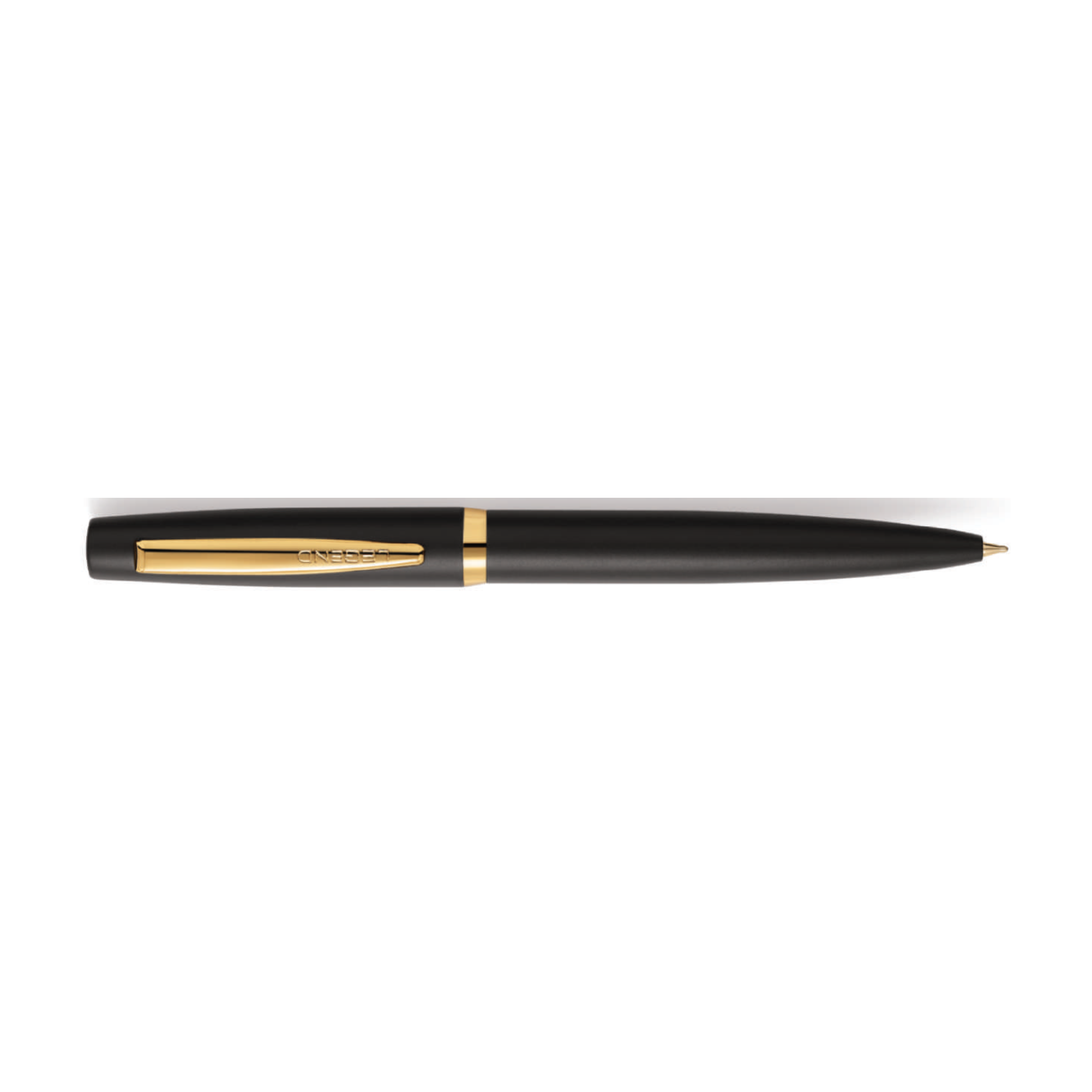 Legend Pens Estilo Gold Ball Pen, Black
