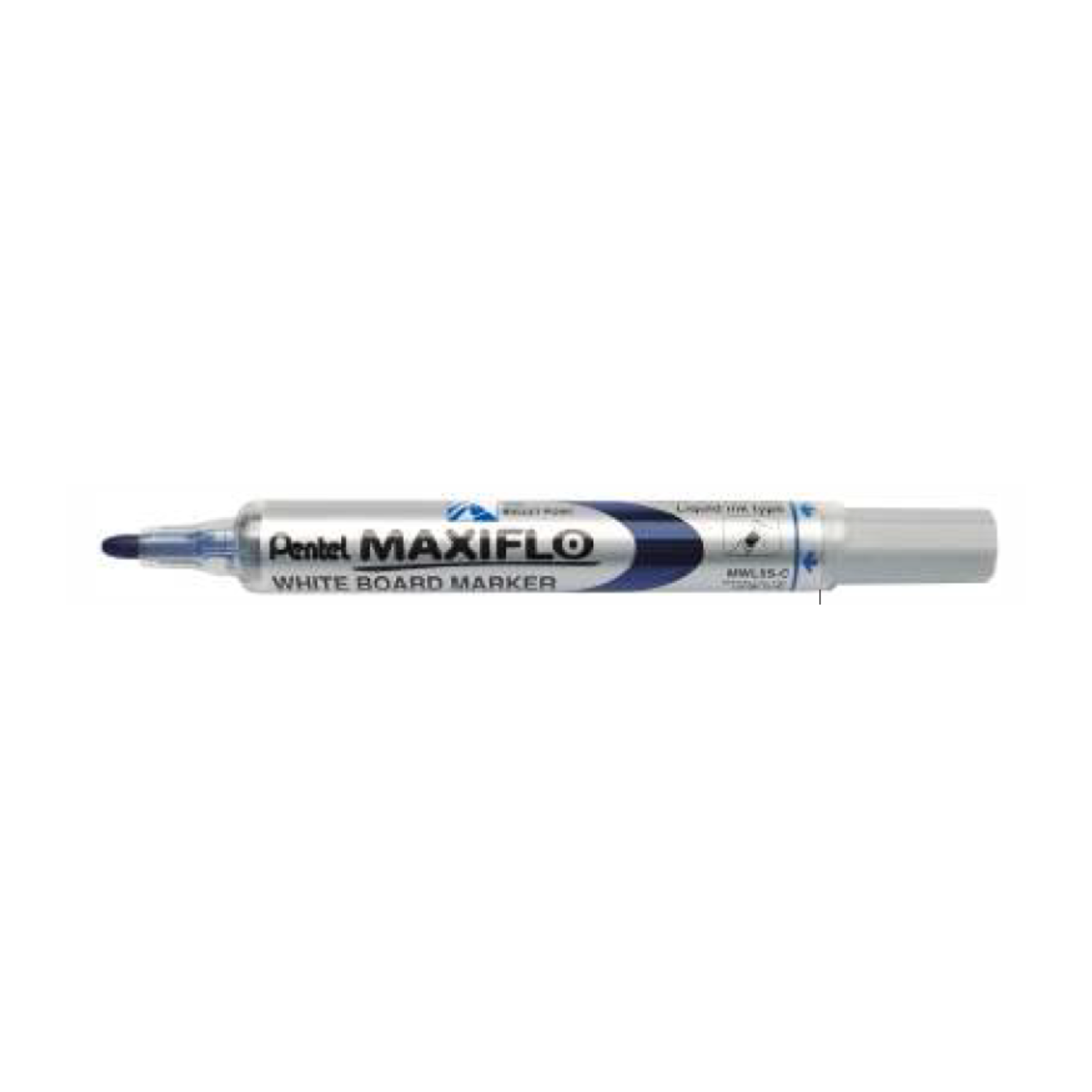 Pentel Maxiflo White Board Marker, Blue