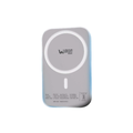 Ubon Magnetic Wireless Power Bank, White