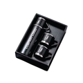 Rising Enterprises Thermos Flask Vacuum Flask Set Gift Set, Black